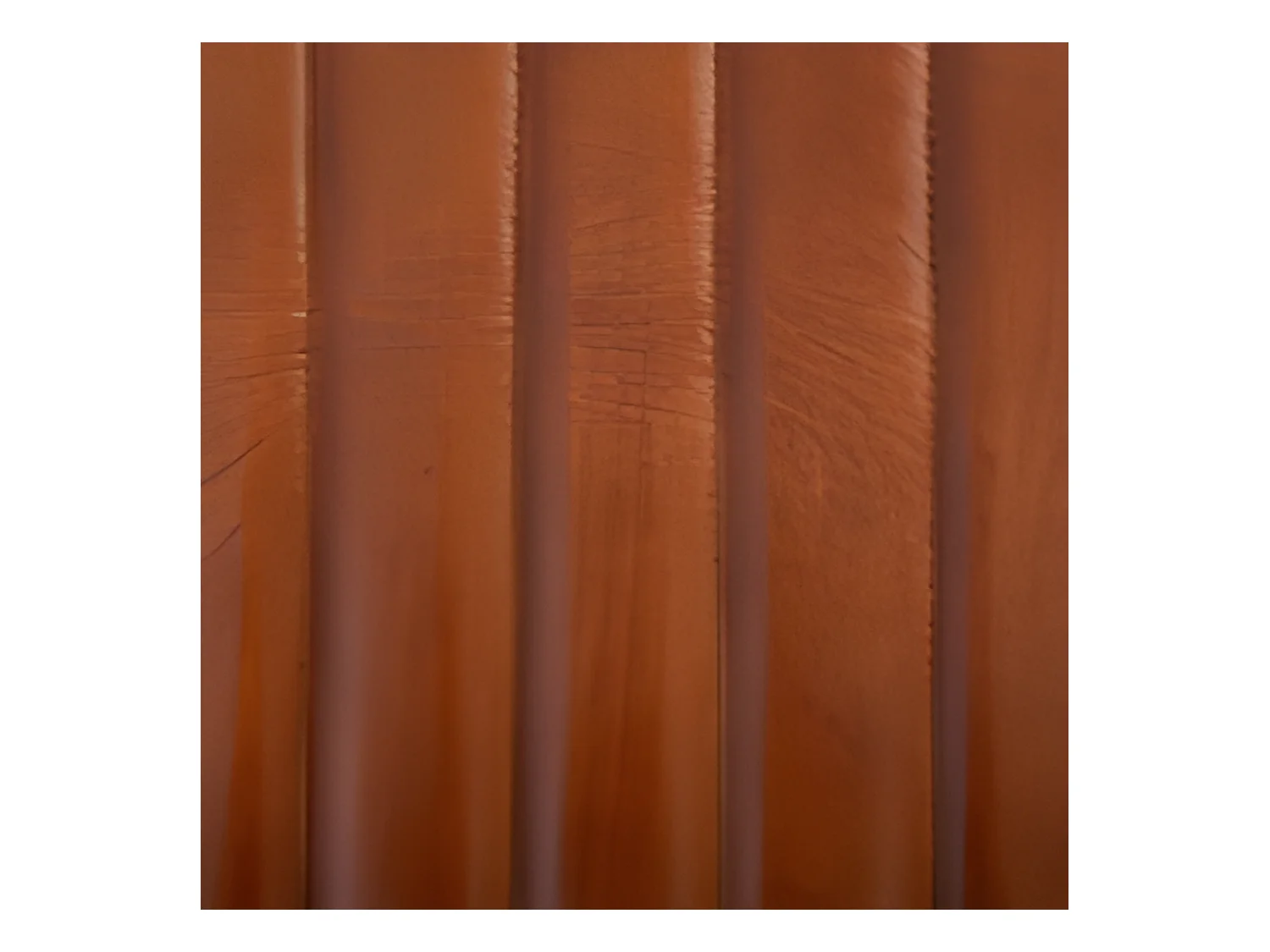 Lot de 4 chaises coloris Cognac en cuir / fer - L. 46,5 x P. 51,5 x H. 78 cm