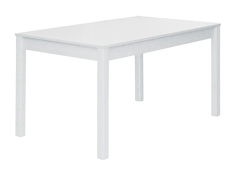 Table à manger coloris Blanc - longueur 140 x profondeur 80 cm
