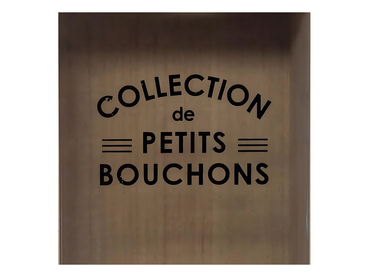 Porte bouteilles coloris Beige en bois / métal - Longueur 39,7 x Profondeur 15 x Hauteur 35 cm