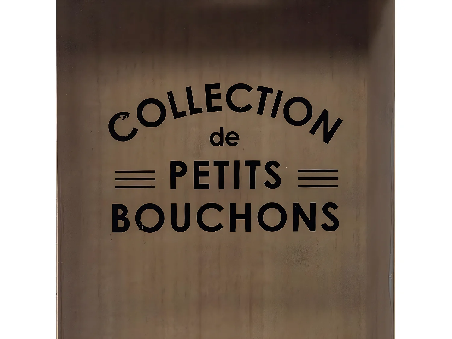 Porte bouteilles coloris Beige en bois / métal - Longueur 39,7 x Profondeur 15 x Hauteur 35 cm
