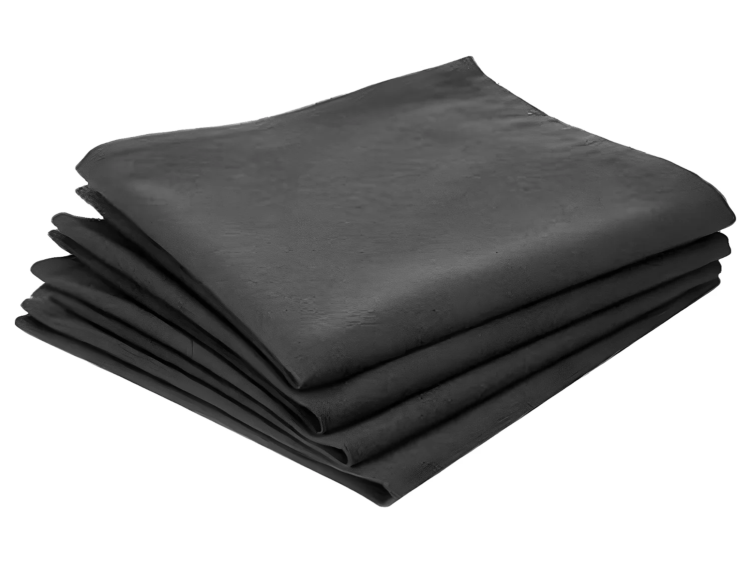 Lot de 12 serviettes de table coloris GRIS - Dim : L. 40 x l. 40 cm