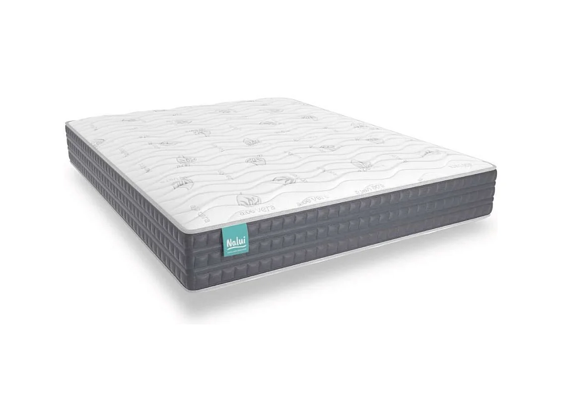 Colchón Viscoelástico 90x190 altura:21cm Mulhacén DualSense Blanco - Nalui