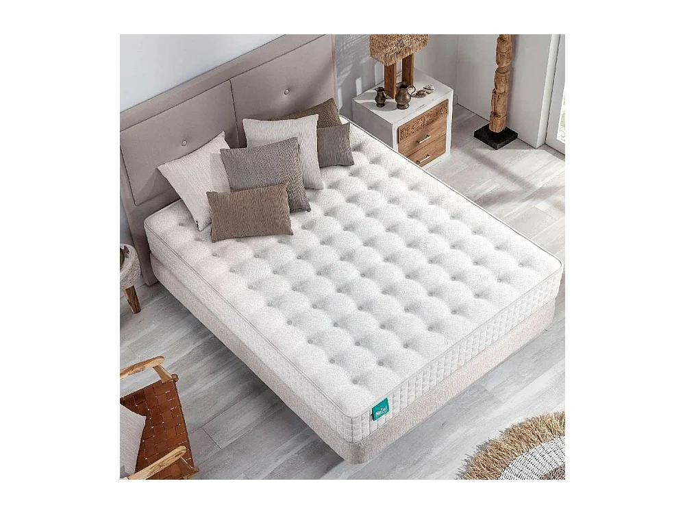 Colchón de Muelles Ensacados 80x180 altura:26cm Galana Blanco - Nalui