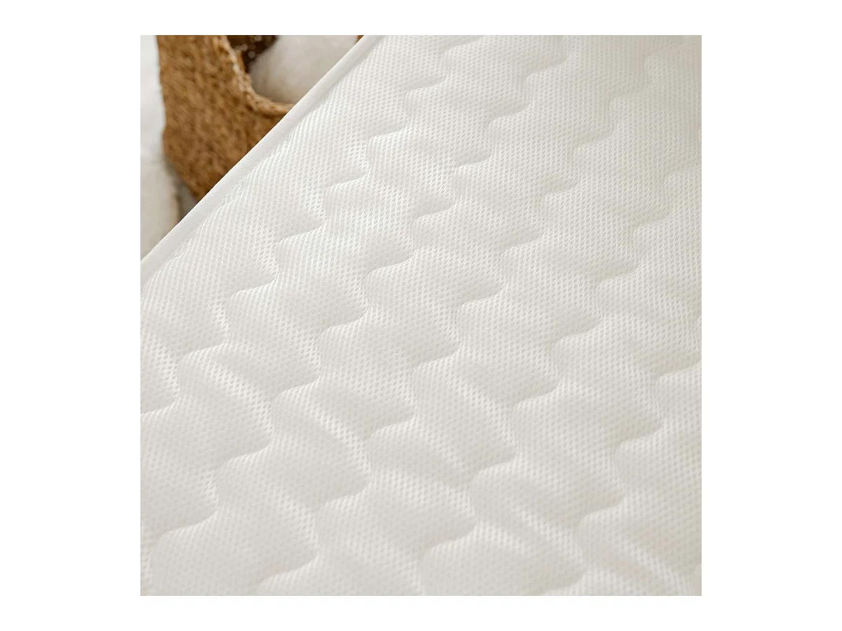 Colchón Cuna 60x120 altura:12cm Baby One Blanco - Nalui