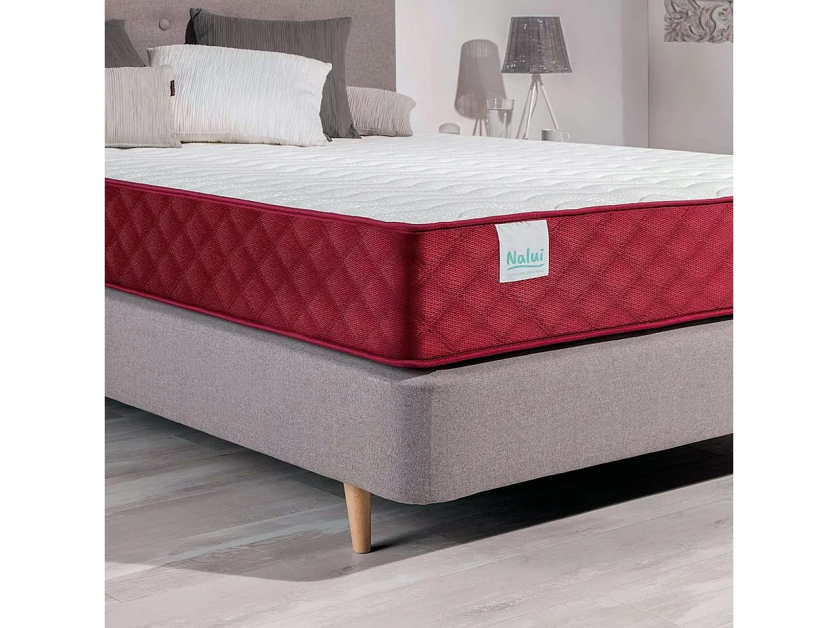 Colchón Viscoelástico 200x200 altura:21cm Gredos Blanco - Nalui