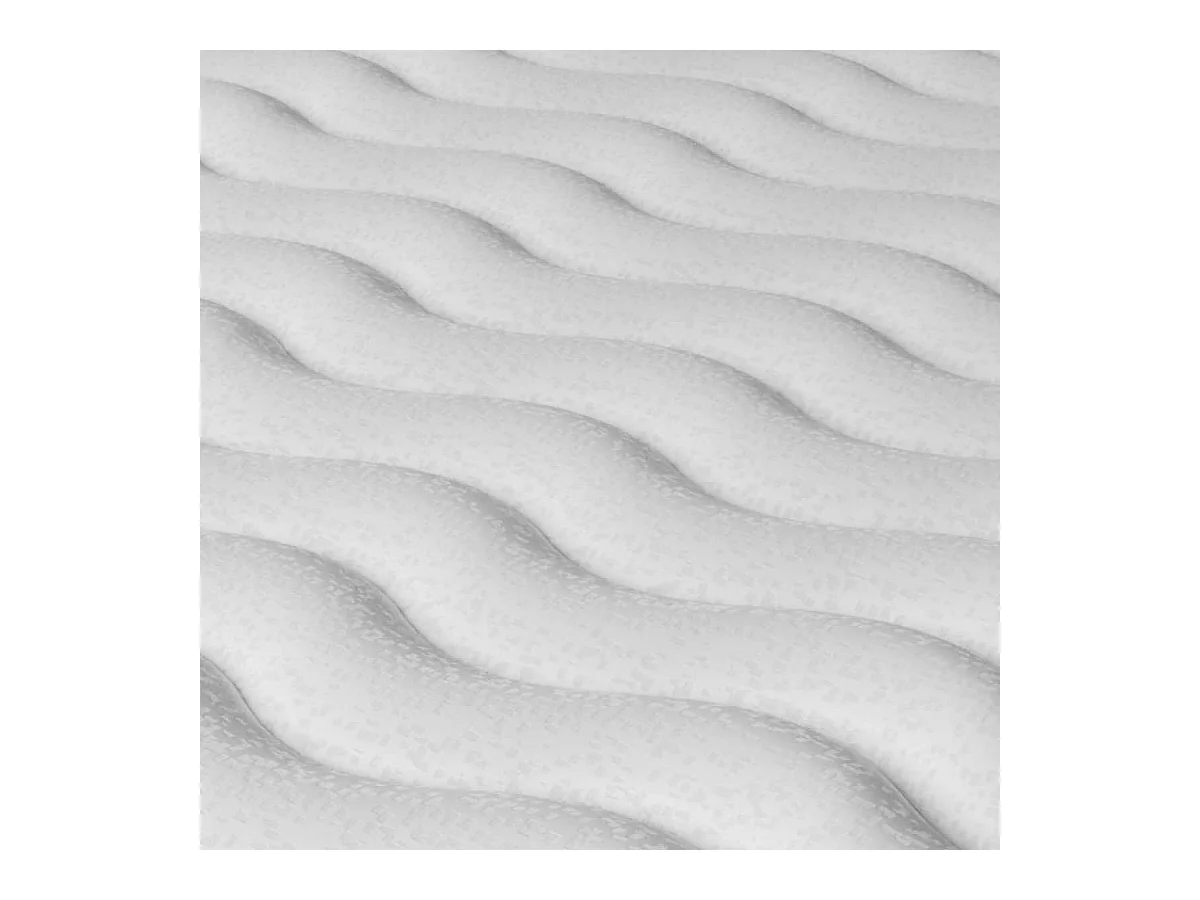 Colchón Viscoelástico 140x200 altura:21cm Gredos Blanco - Nalui