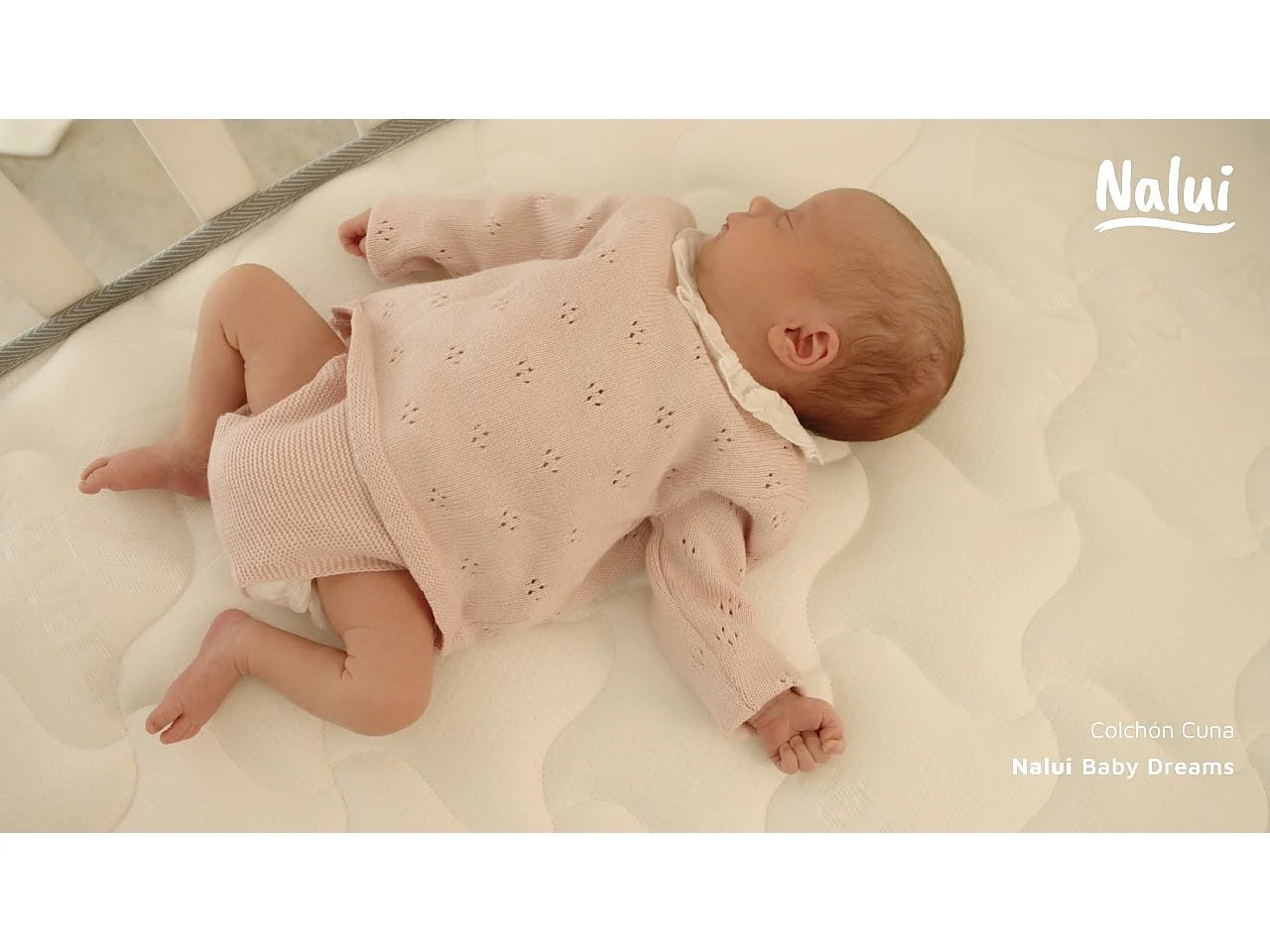 Colchón Cuna 70x140 altura:11cm Baby Dreams Gris - Nalui