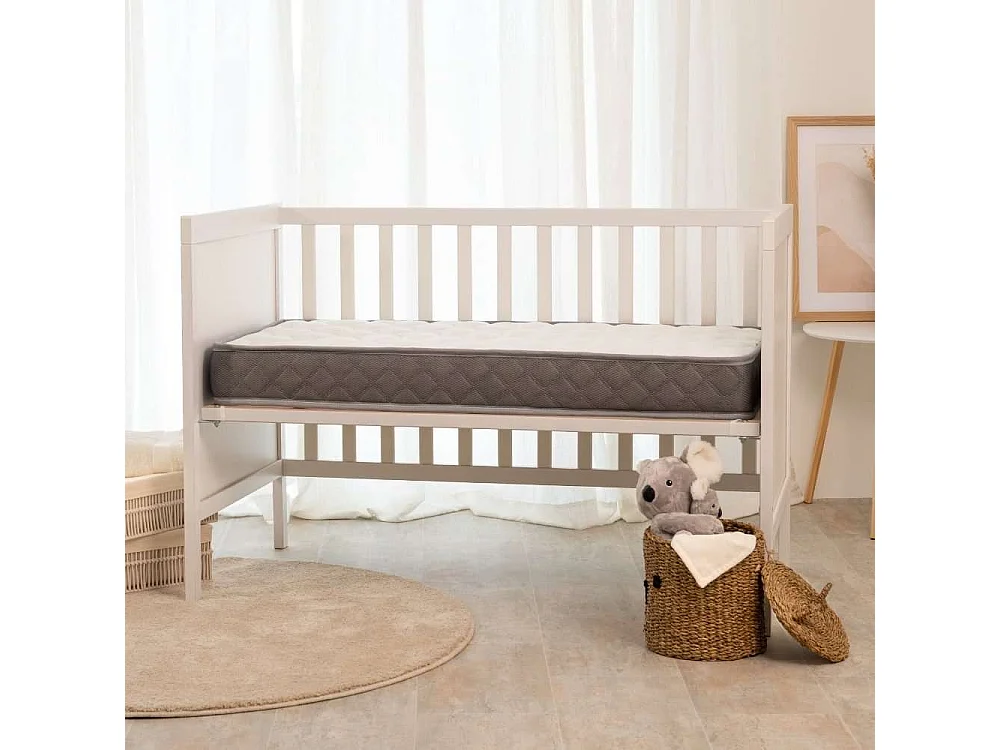 Colchón Cuna 70x140 altura:11cm Baby Dreams Gris -