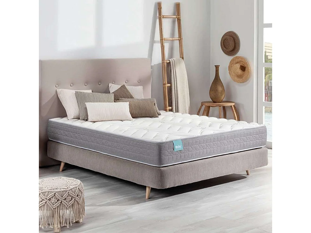 Colchón Viscoelástico 80x190 altura:26cm Talaia Blanco - Nalui