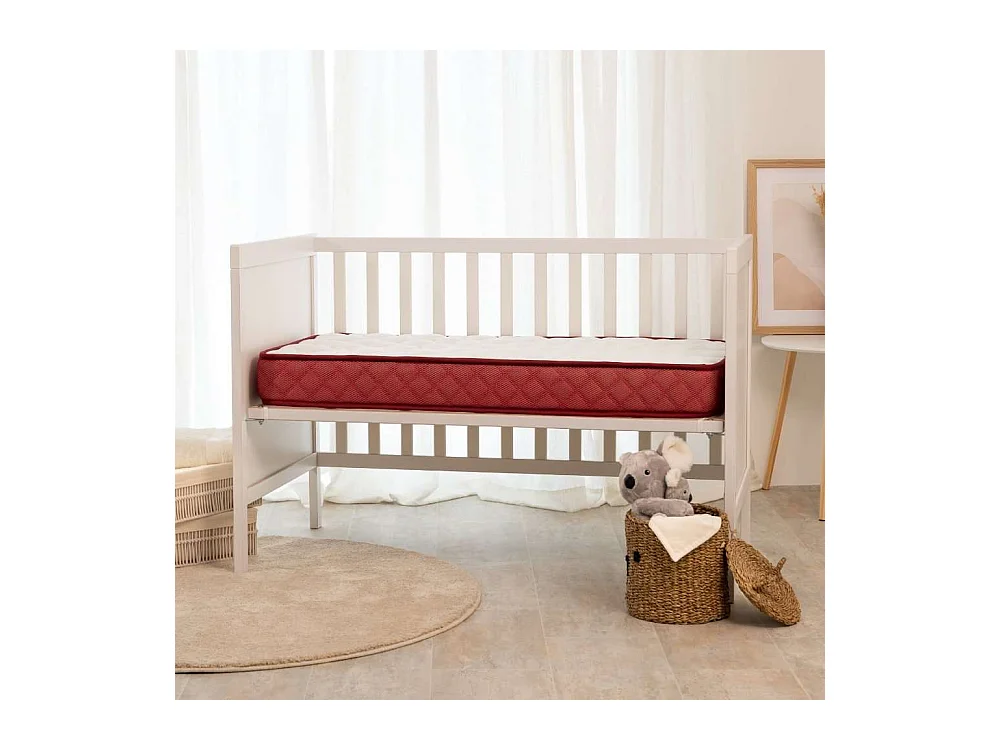 Colchón Cuna 60x120 altura:11cm Baby Dreams granate - Nalui