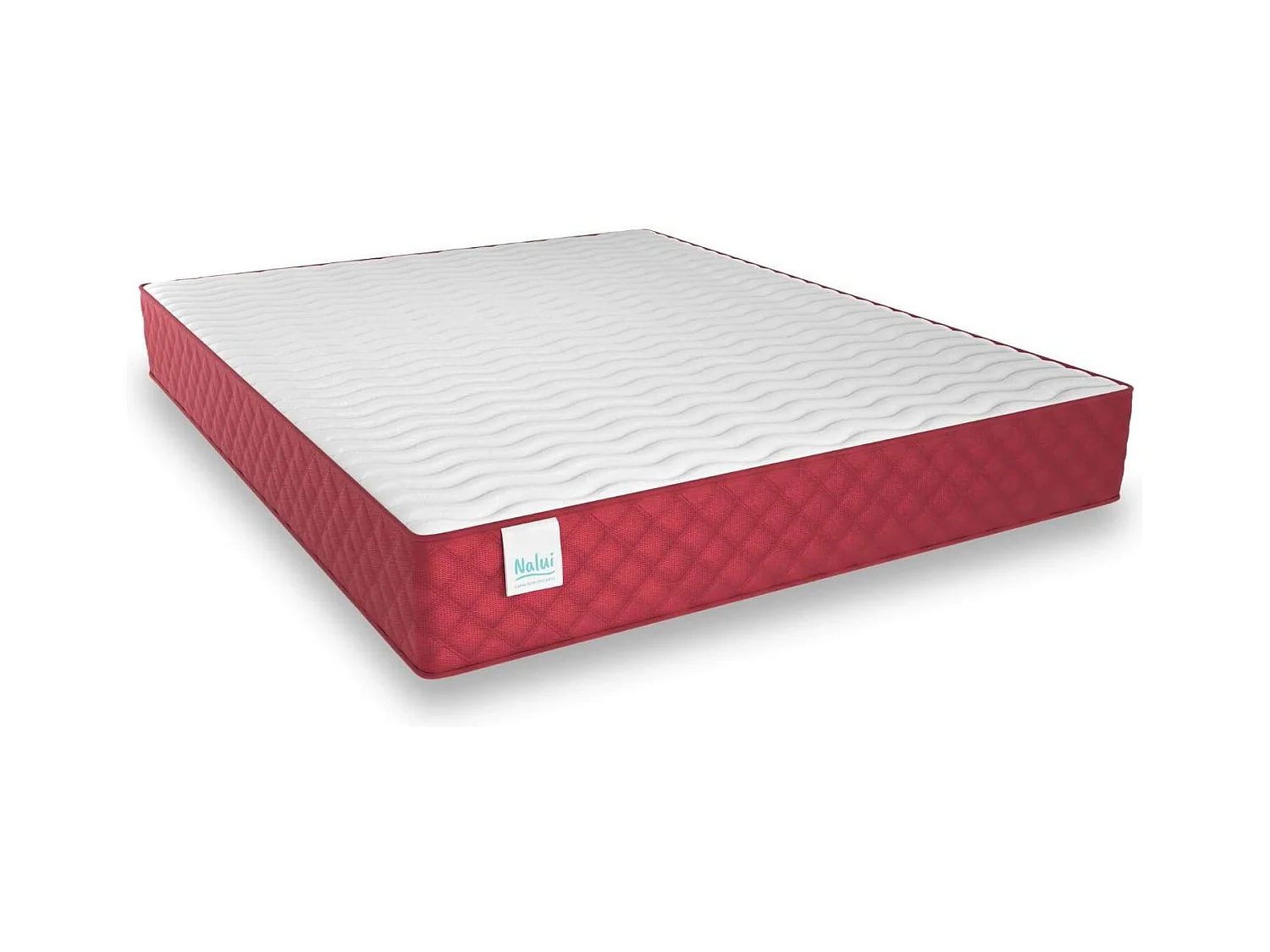 Colchón Viscoelástico 180x200 altura:24cm Gredos Blanco - Nalui