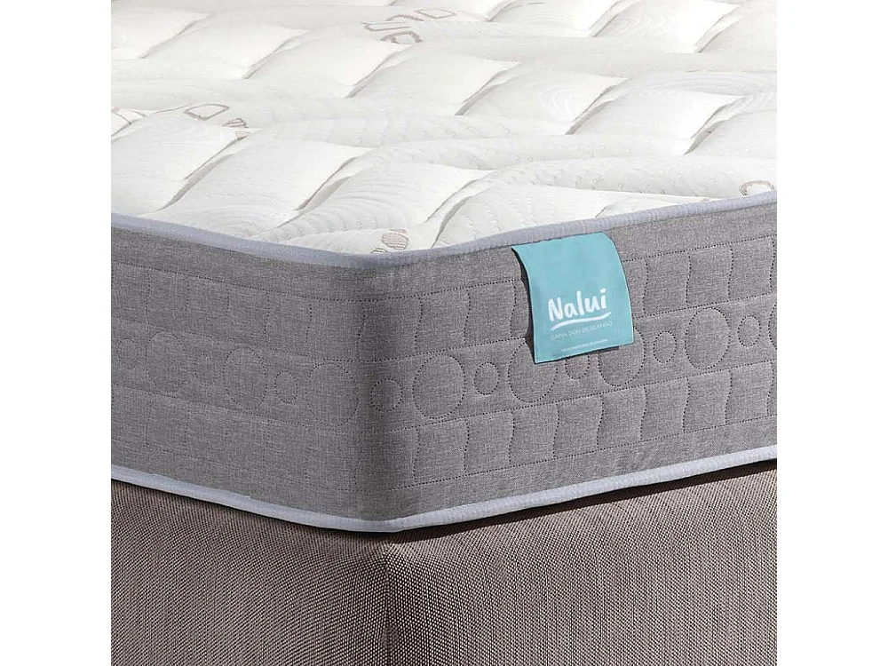 Colchón Viscoelástico 200x200 altura:26cm Talaia Blanco - Nalui