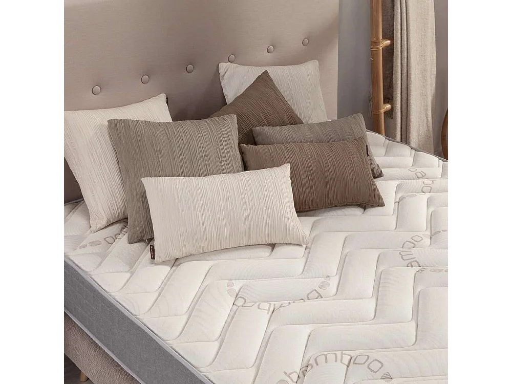 Colchón Viscoelástico 160x190 altura:26cm Talaia Blanco - Nalui