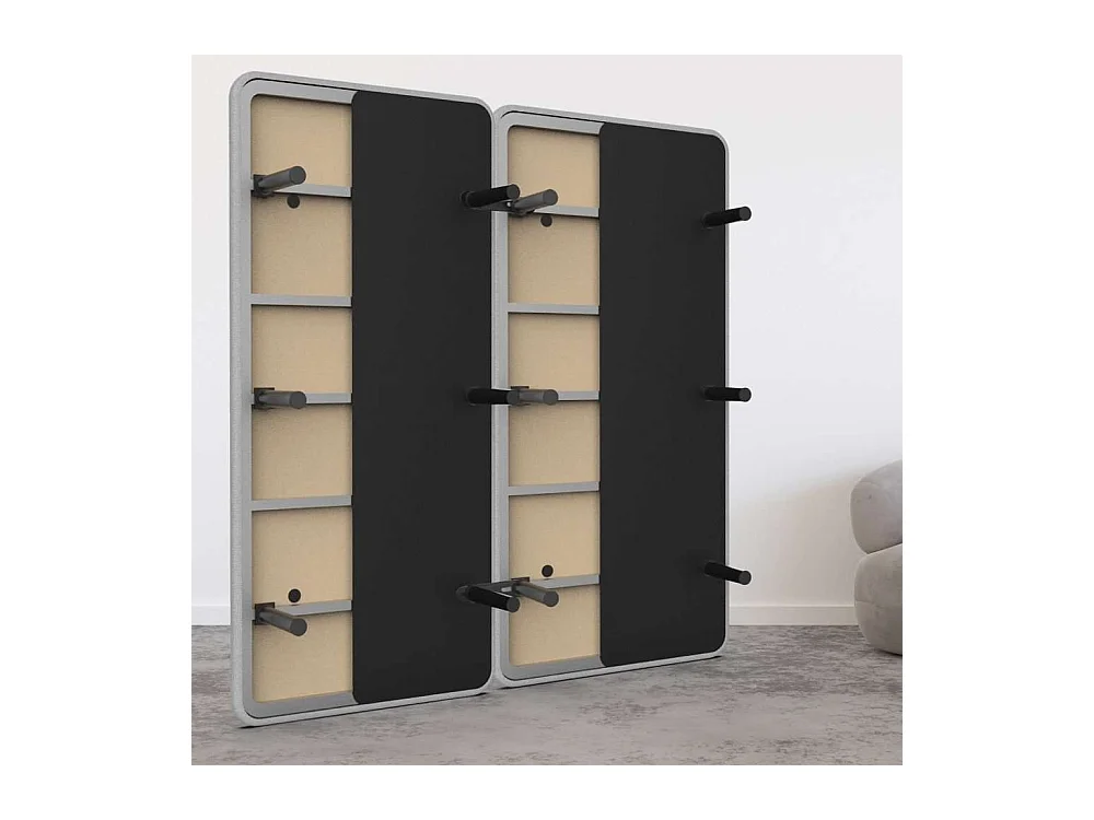 Base Tapizada 150x190  Gris - Nalui