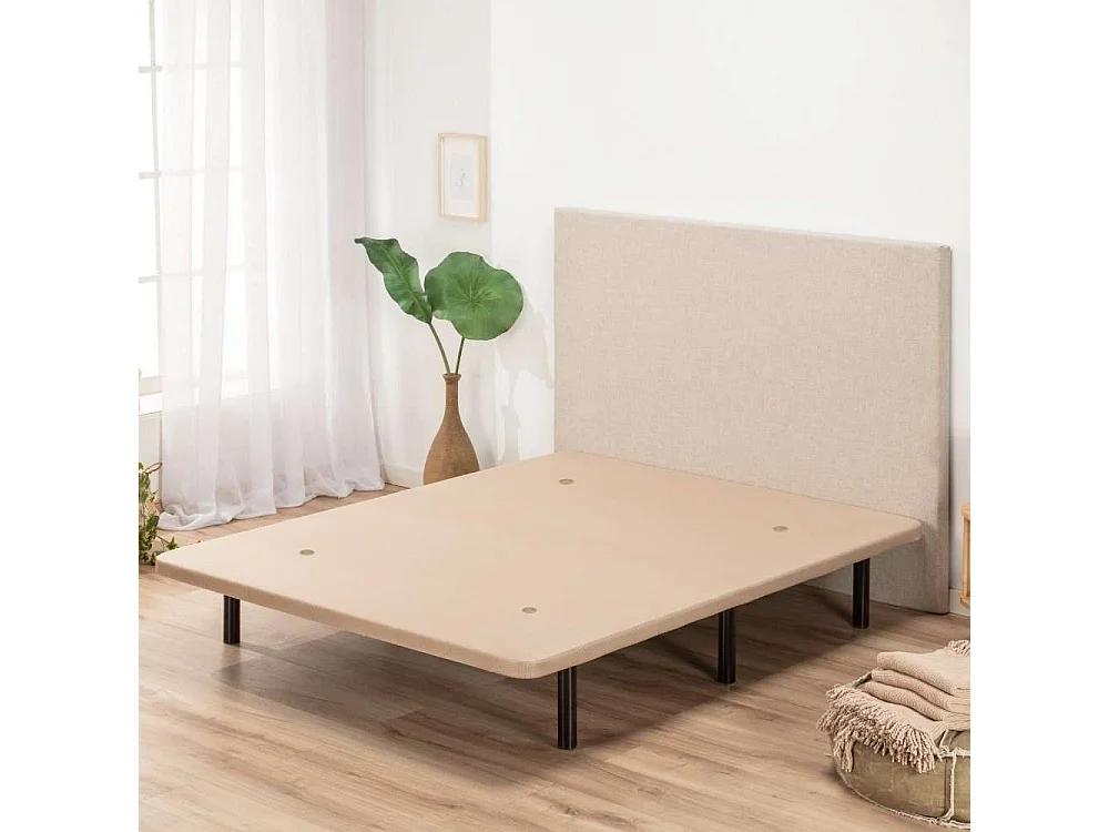 Base Tapizada 160x190  Beig - Nalui
