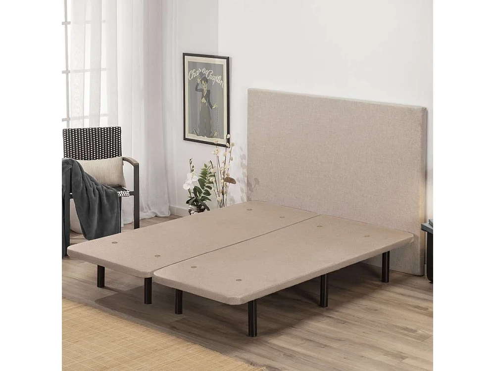 Base Tapizada 160x190  Beig - Nalui