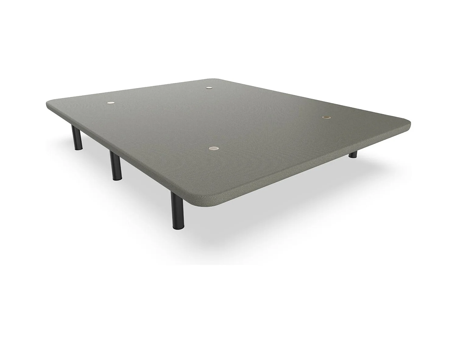 Base Tapizada 120x200  Gris - Nalui