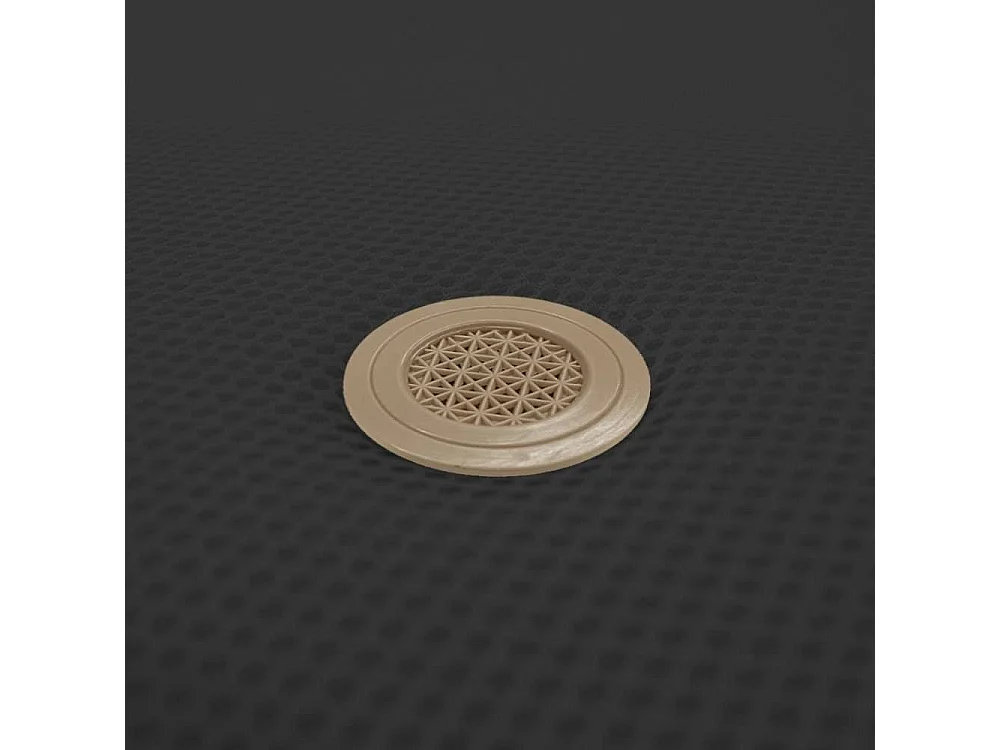 Base Tapizada 135x200  Negro - Nalui