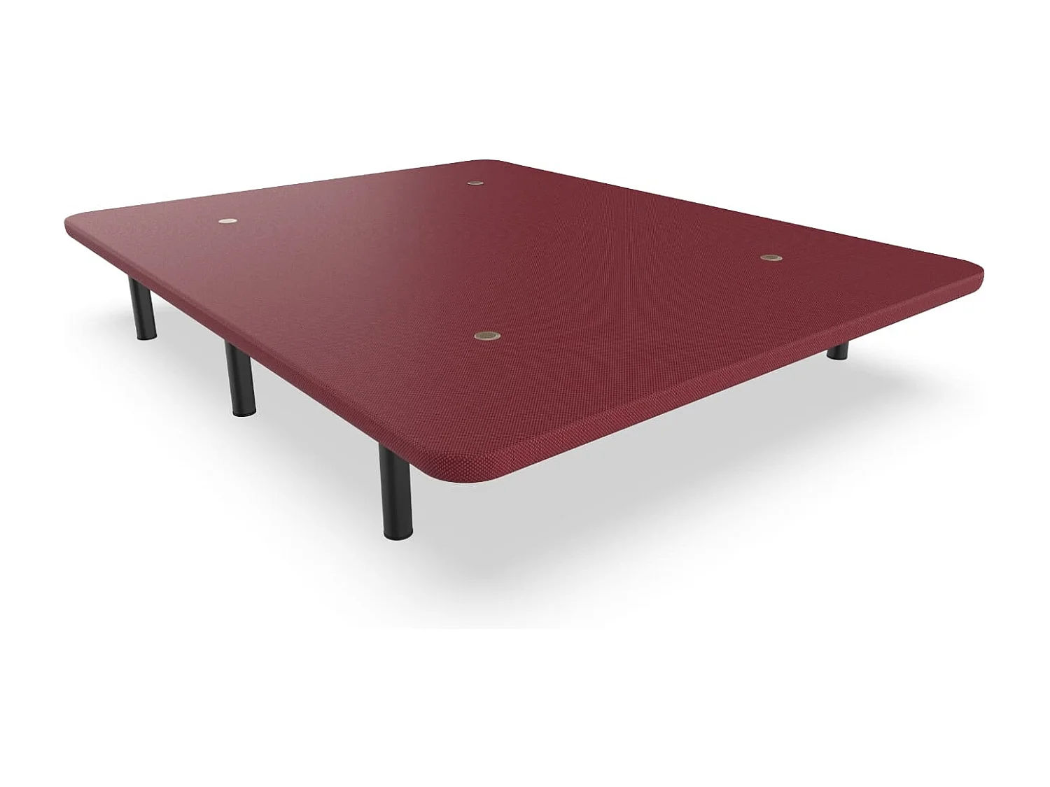 Base Tapizada 140x190  granate - Nalui