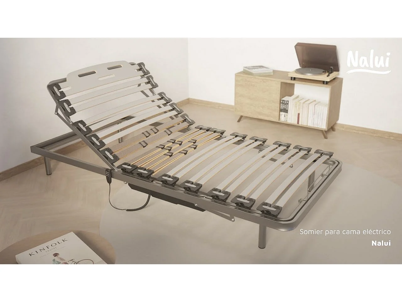 Somier articulado 80x200 ProCare Gris - Nalui