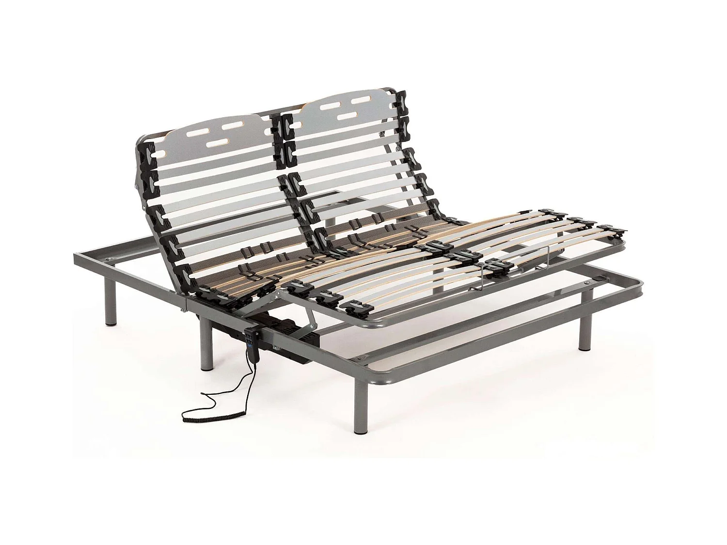 Somier articulado 135x190 ProCare Gris - Nalui