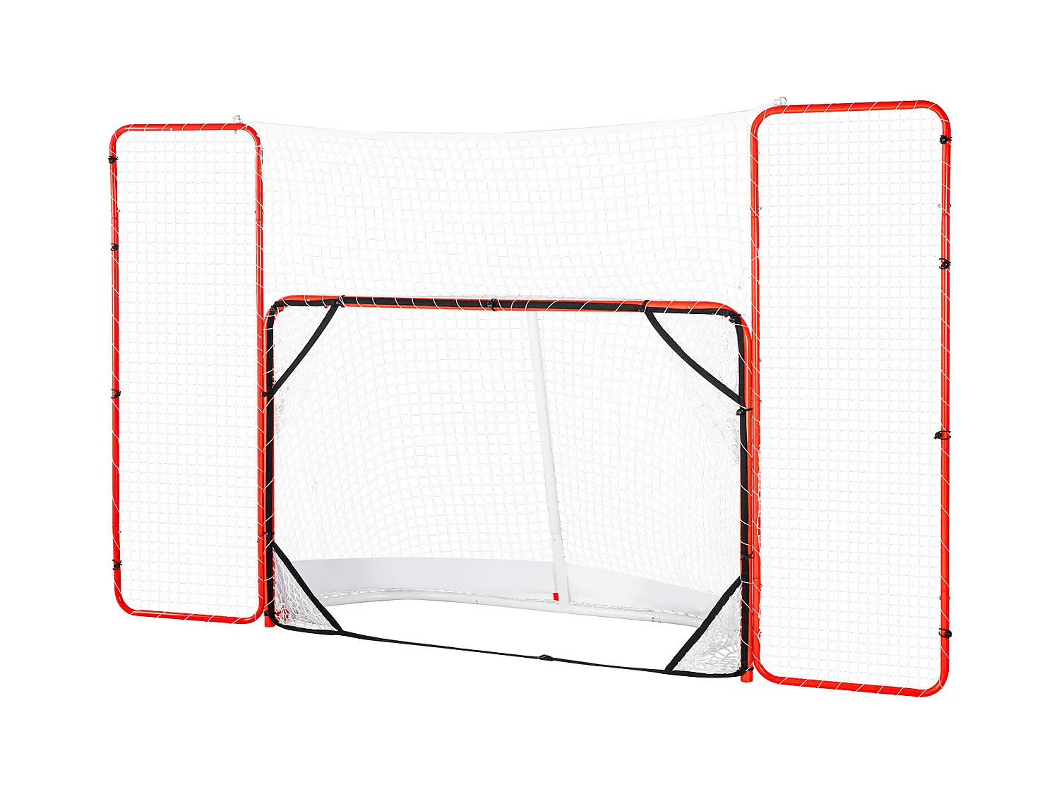 But de Hockey SucceBuy avec Système Anti-Retour et Cibles But de Hockey Extérieur en Acier de Rue de 183 CM