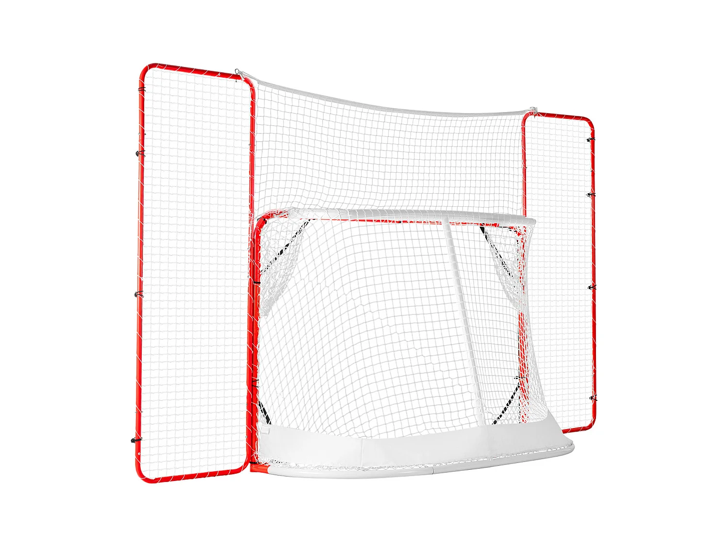 But de Hockey SucceBuy avec Système Anti-Retour et Cibles But de Hockey Extérieur en Acier de Rue de 183 CM