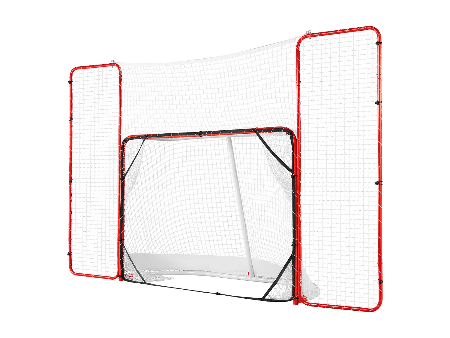Arco de Hockey SucceBuy con Sistema Anti-Retorno y Metas Arco de Hockey Exterior en Acero Vial de 183 CM