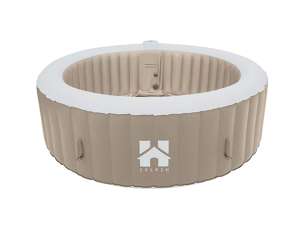 Home Deluxe Jacuzzi gonflable Splash Beige 4 pcs.