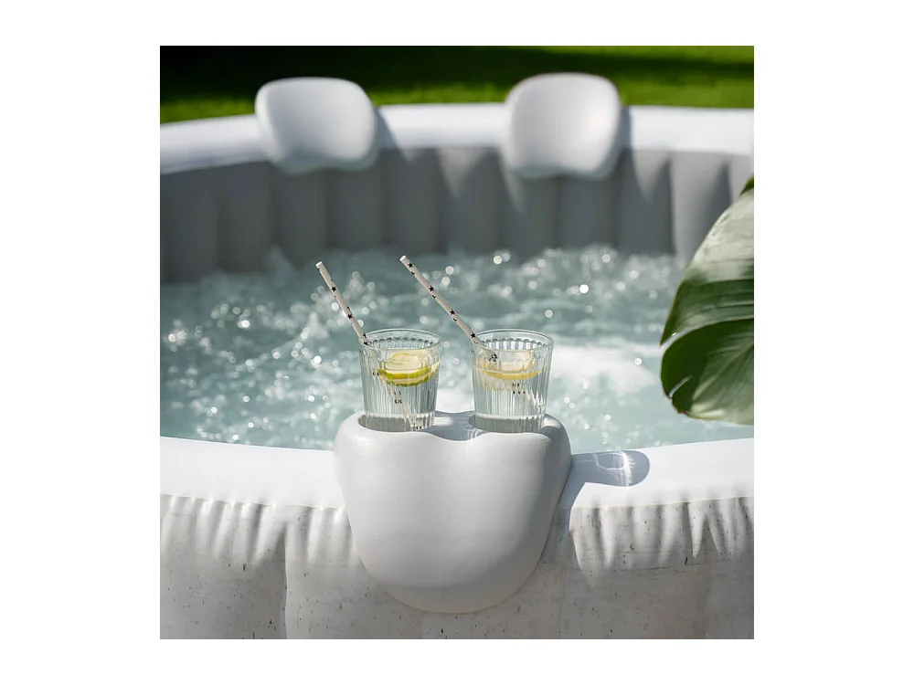 Home Deluxe Jacuzzi gonflable Splash Beige 4 pcs.