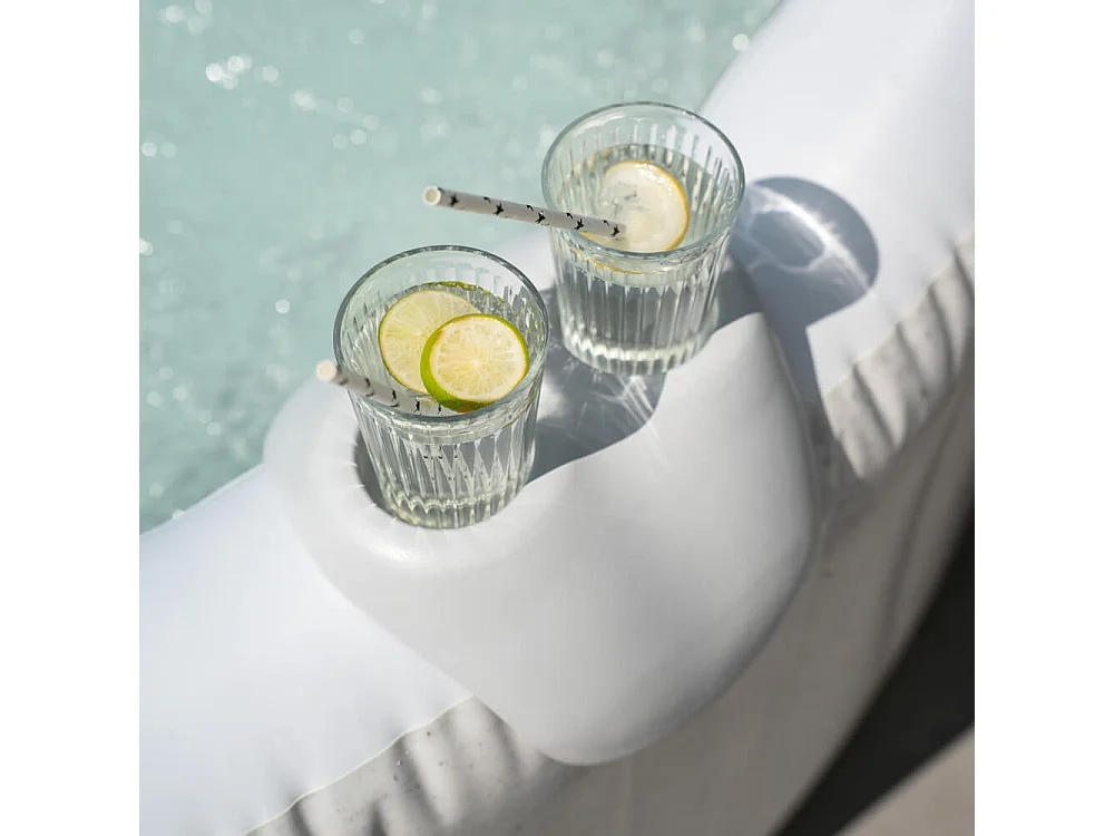 Home Deluxe Jacuzzi gonflable Splash Beige 4 pcs.