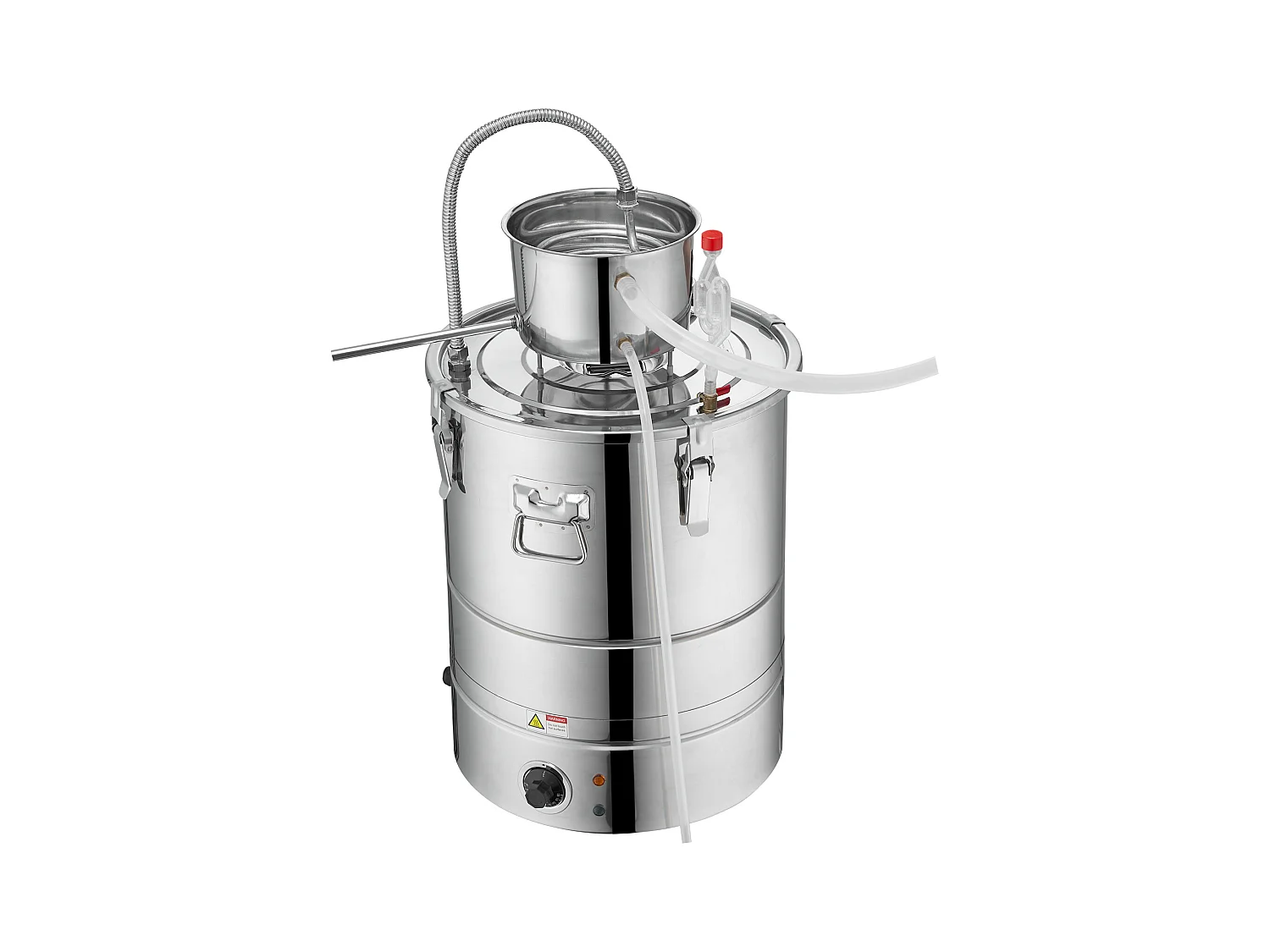 Distillatore di Alcool SucceBuy, 49 L, con Serbatoio Thumper e Pompa dell'Acqua, Distillazione Efficace per Casa e Artigianato