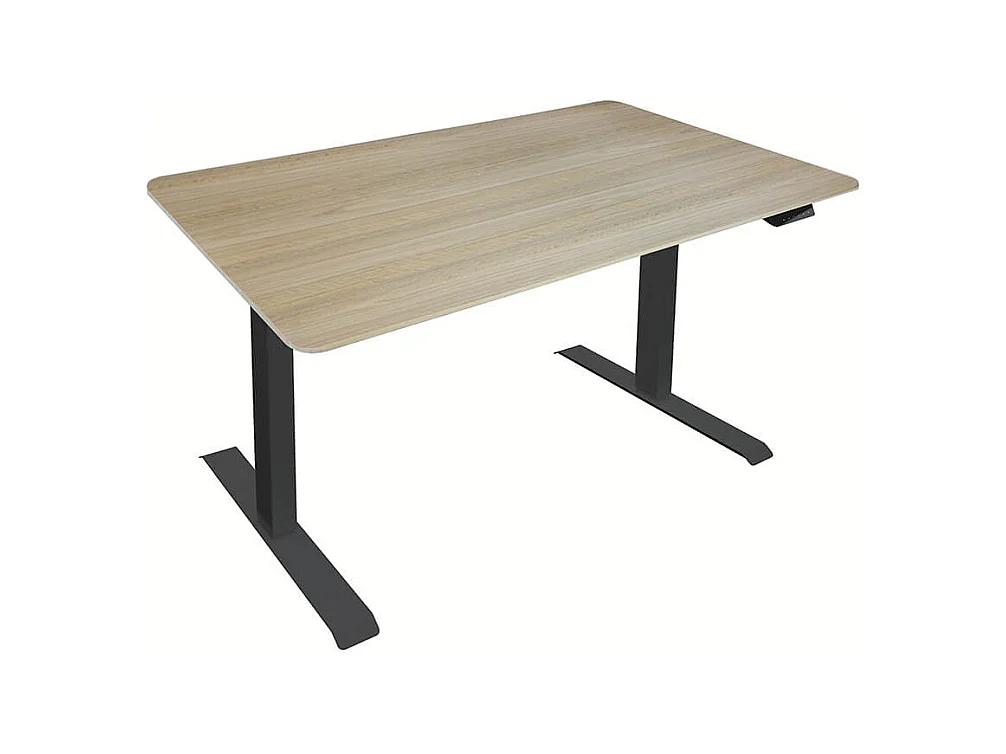 Home Deluxe bureau à hauteur réglable LUMINA noir - marron