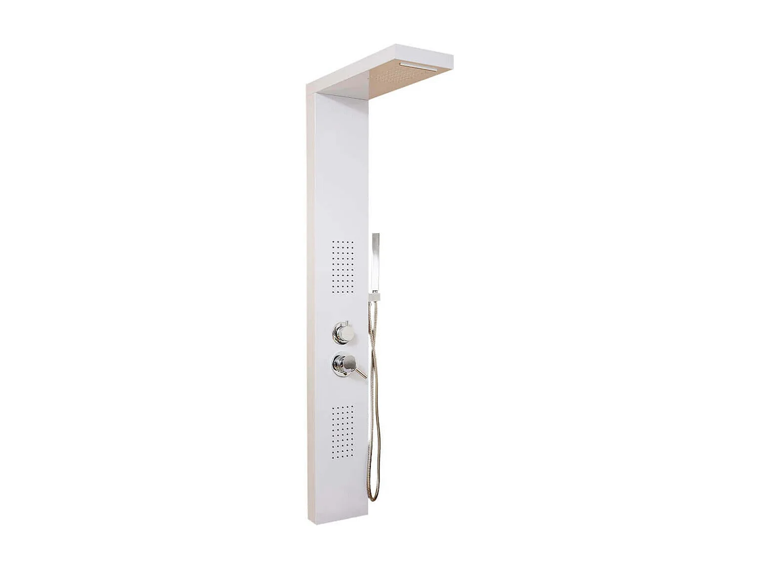 Home Deluxe Panneau de douche CASCATA blanc
