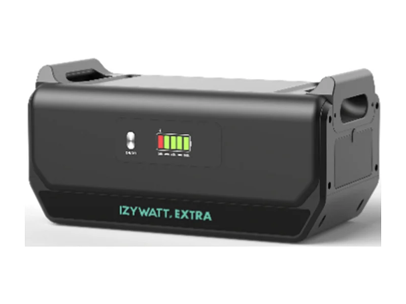 Batterie additionnelle IZYWATT.extra - 2048Wh pour station IZYWATT.eco