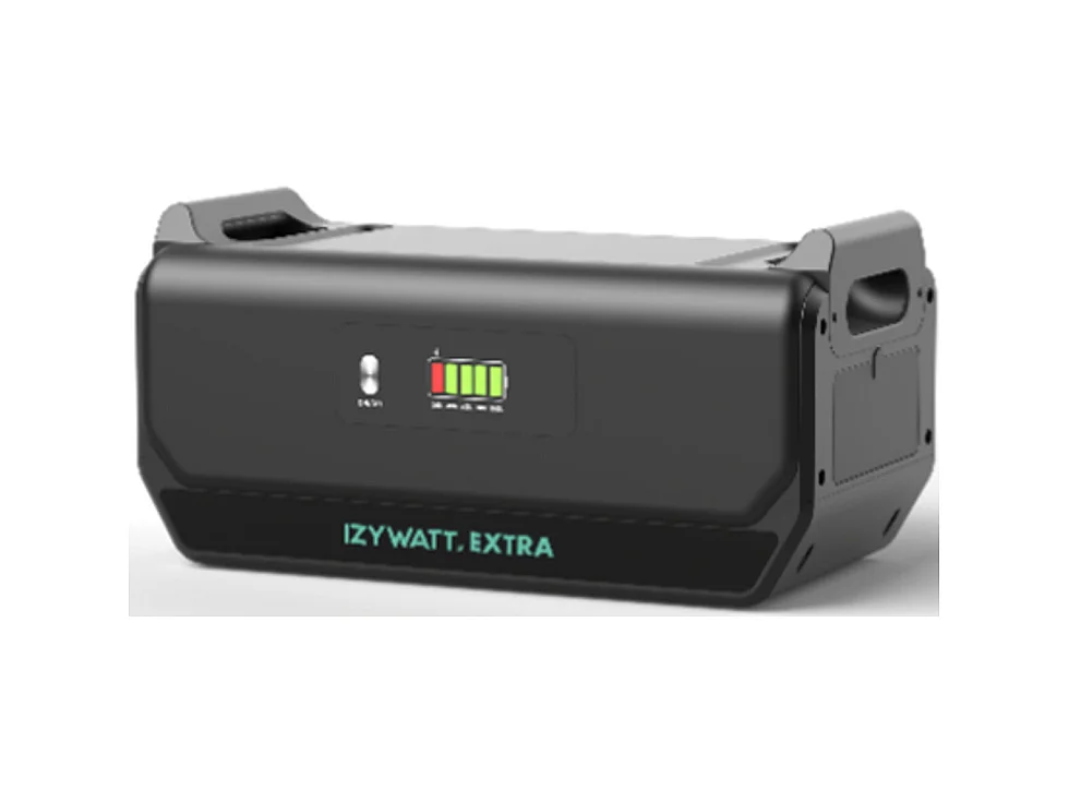 Batterie additionnelle IZYWATT.extra - 2048Wh pour station IZYWATT.eco