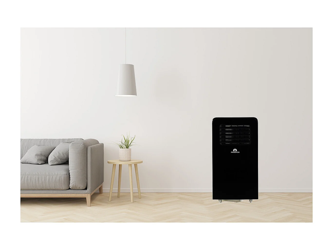 Climatiseur mobile réversible 2600W 380m³/h 50dB - Noir - Predator