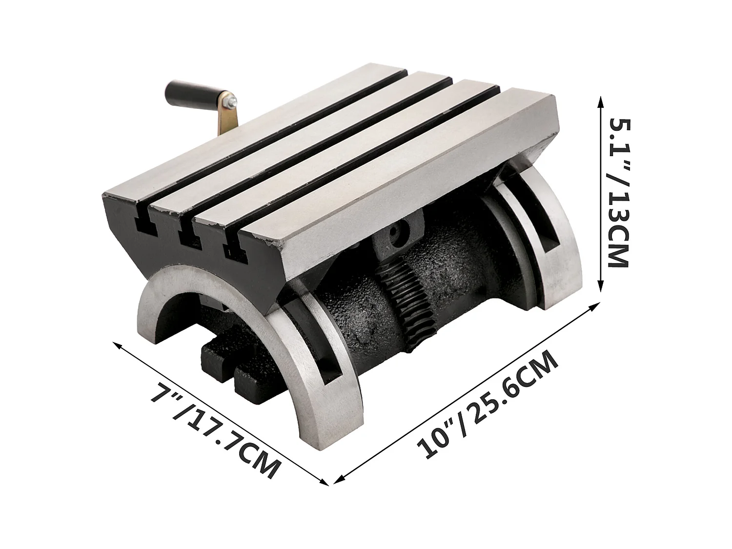 Mesa de Fresado Inclinable SucceBuy 25,4 x 17,8 cm, Placa de Ángulo Ajustable, para Fresado