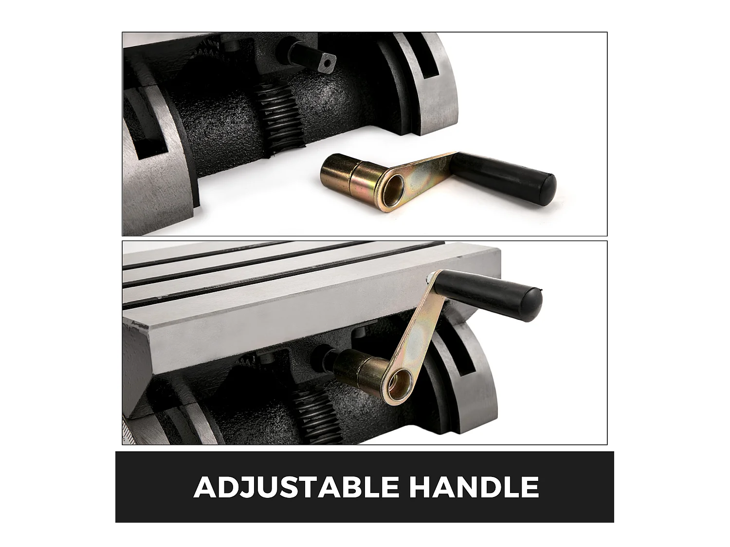 Mesa de Fresado Inclinable SucceBuy 25,4 x 17,8 cm, Placa de Ángulo Ajustable, para Fresado