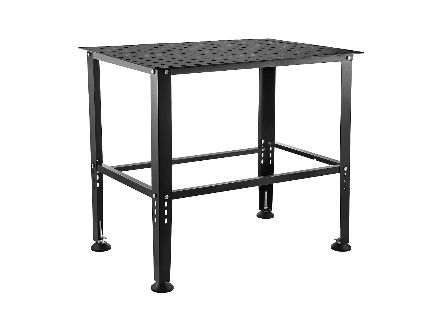 Mesa de Soldadura SucceBuy Mesa de Soldadura 91,44 x 60,96 cm (36" x 24"), Bancada de Trabalho com Capacidade de 363 kg (800 lb) e Furos de Montagem