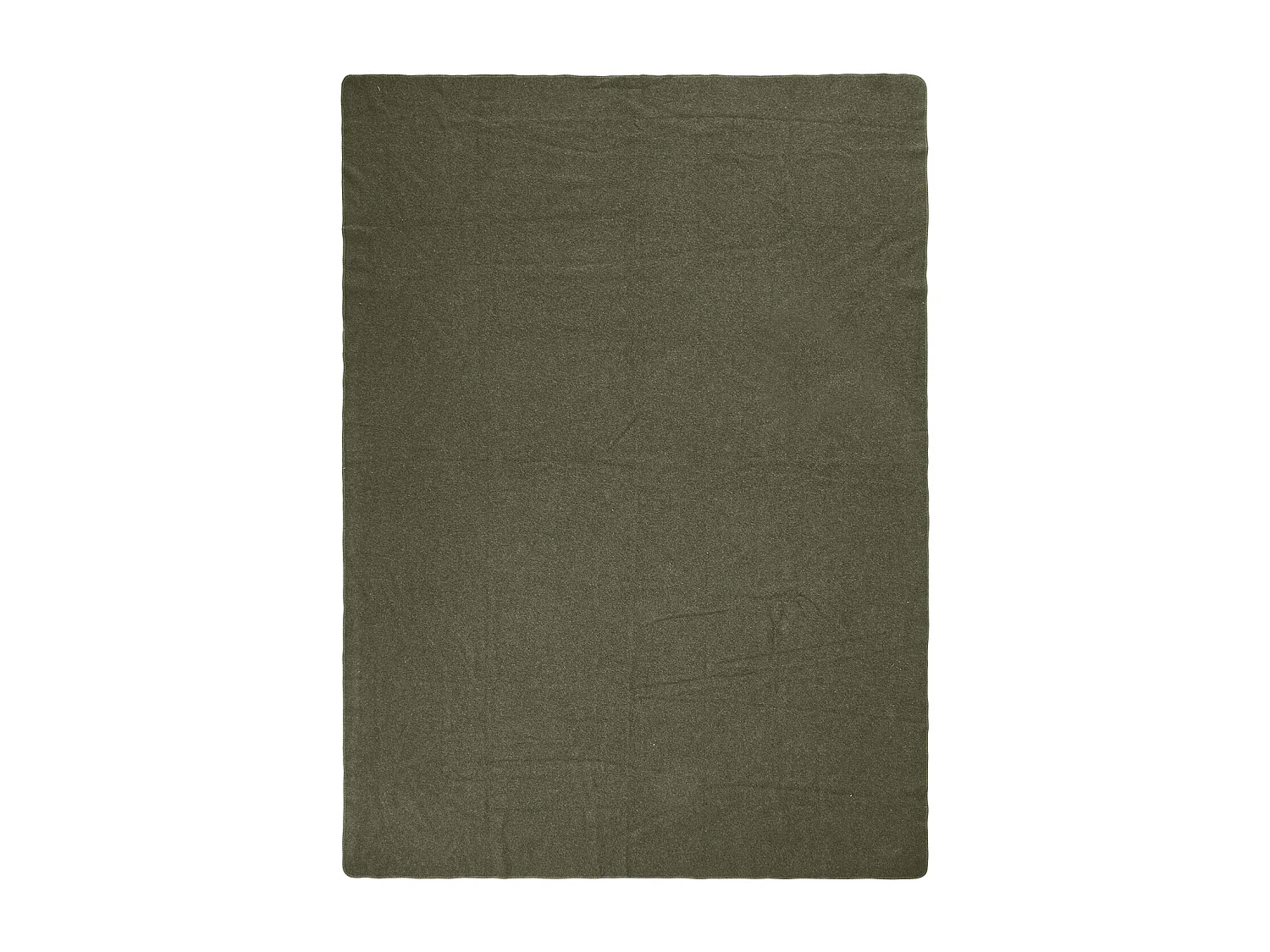 Wełniany Koc Kempingowy SucceBuy 162,56 cm x 223,52 cm Zielony Wojskowy Ciepły na Zewnątrz