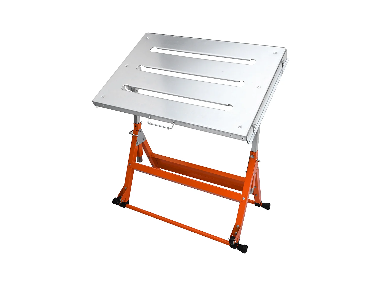 Table de Soudage SucceBuy Table de Soudage 76,2 x 50,8 cm, Établi en Acier d'une Capacité de 181 kg, Conception Pliable