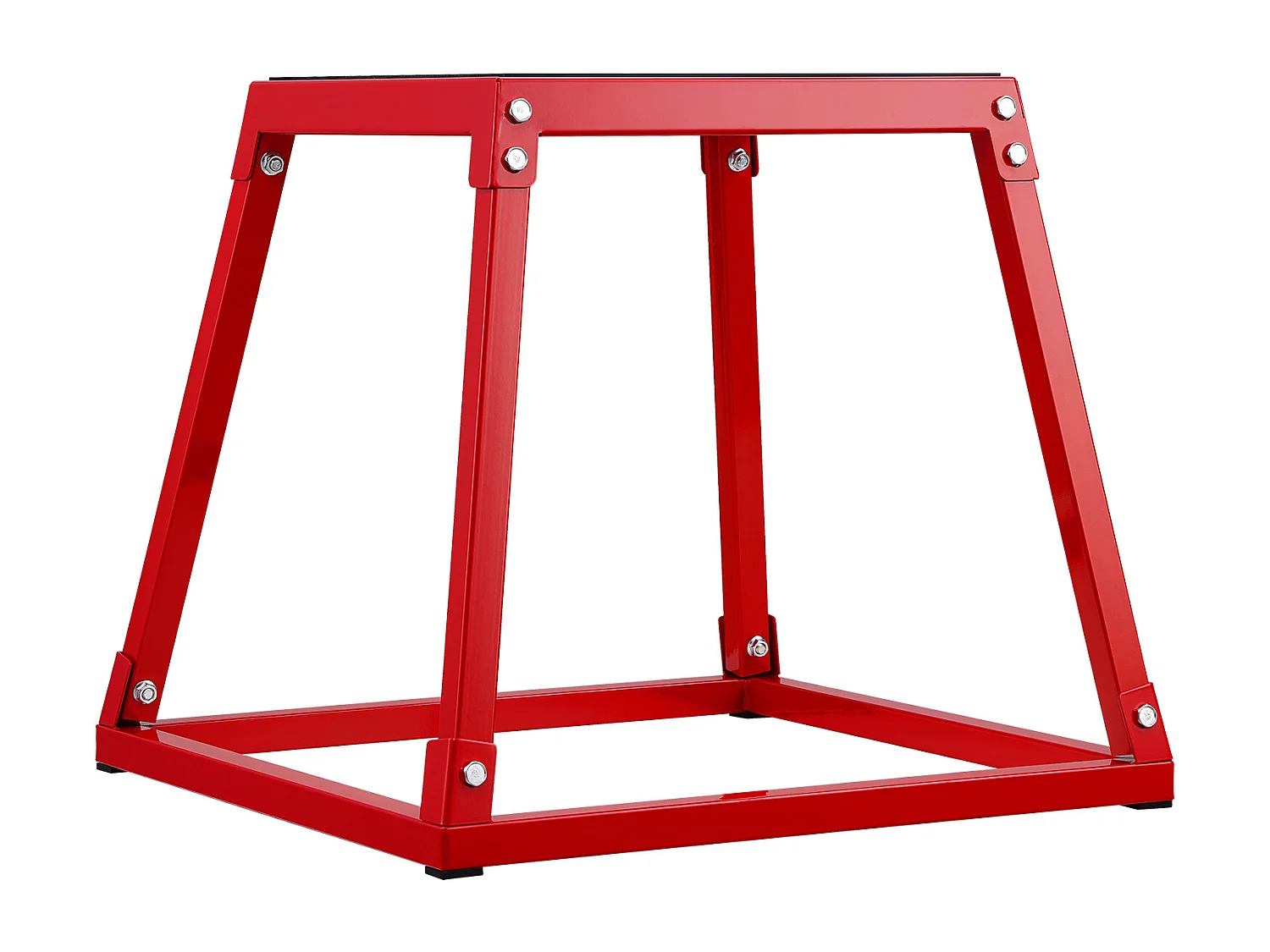 Pliometrische Sprongkist SucceBuy, Pliometrische Kist, 51.3x51.3x45.8 cm, Laadvermogen 227 kg, in Hout