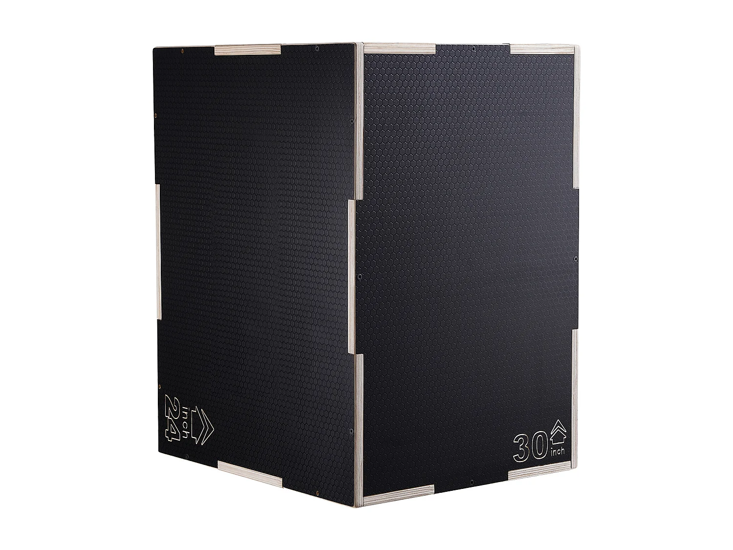 Pliometrischer Sprungkasten SucceBuy, 3 in 1, Trainings-Sprungkiste Fitness, 76/60/50 cm