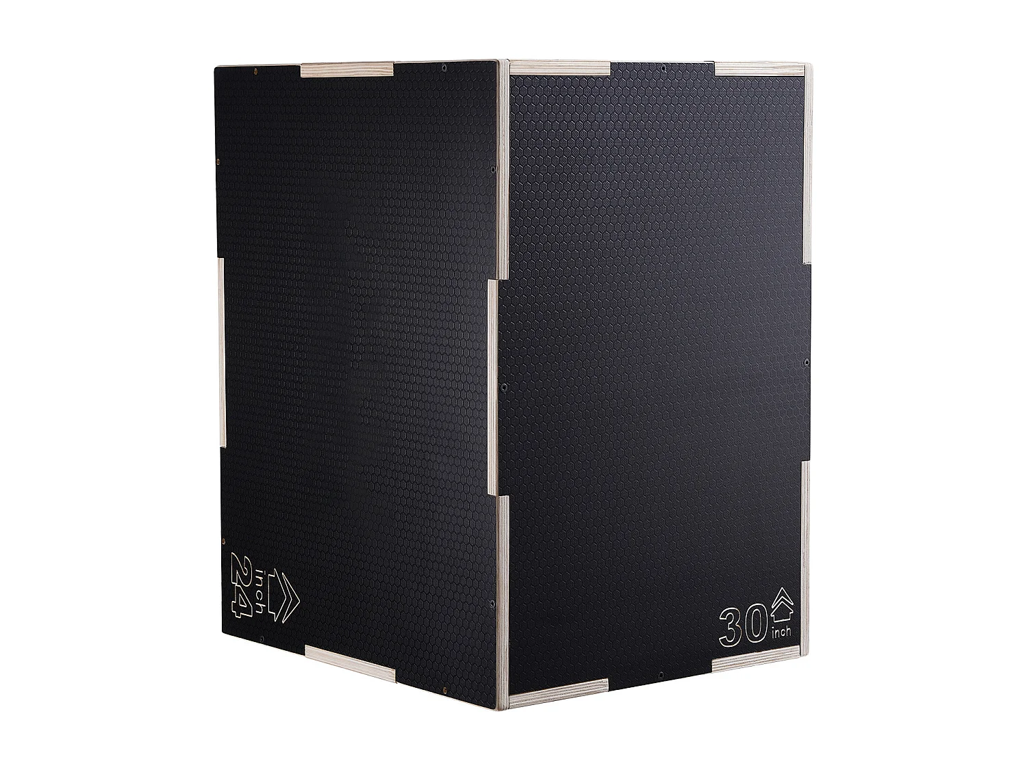 Pliometrischer Sprungkasten SucceBuy, 3 in 1, Trainings-Sprungkiste Fitness, 76/60/50 cm