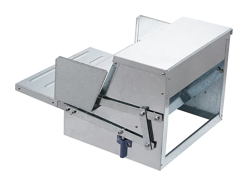 Automatische Voerbak SucceBuy voor Kippen, Gegalvaniseerd Staal, Capaciteit 11 kg, voor 10 Kippen