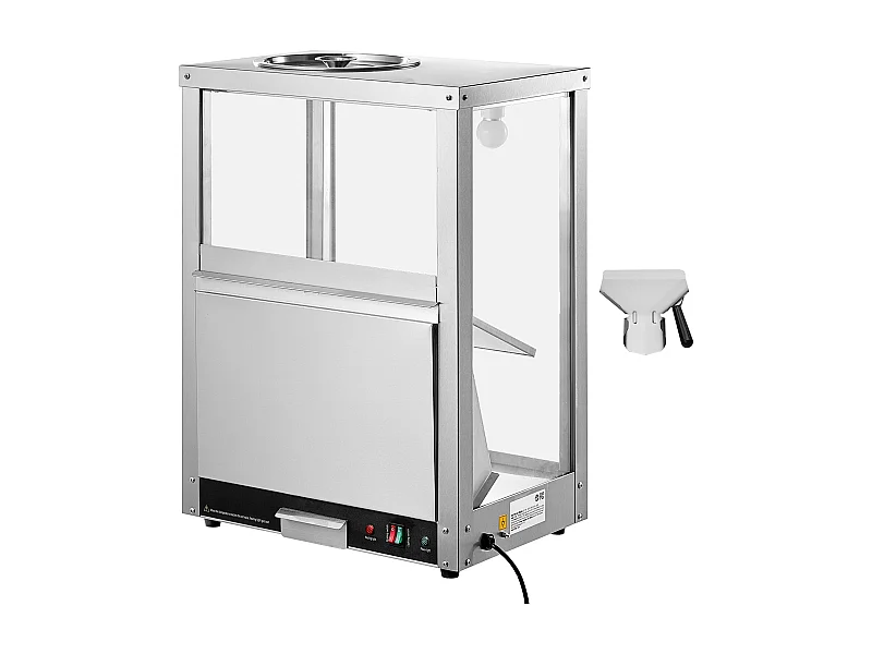 Verwarmde Vitrine SucceBuy, Nachos-Chips Verwarmers 80 L, Hoogkwaliteit en Praktisch