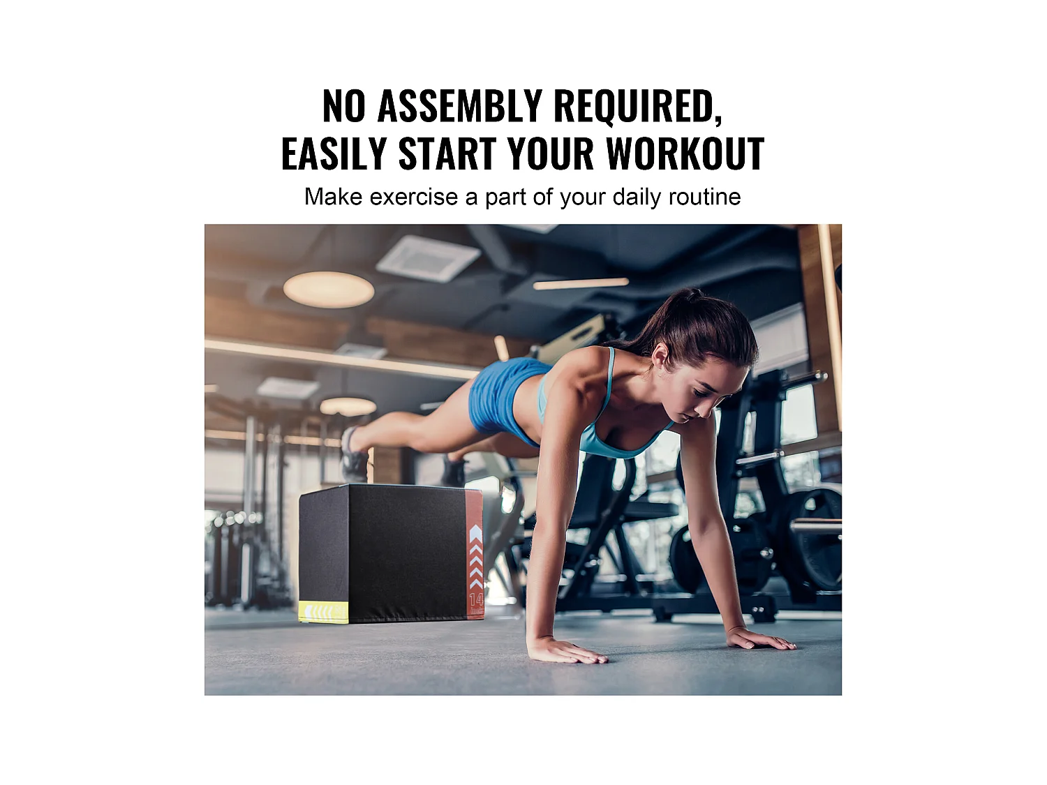 Boîte de Saut Pliométrique SucceBuy, 3 en 1, Boîte à Saut 40 cm 35 cm 30 cm, pour Entraînement Pliométrique Step-up