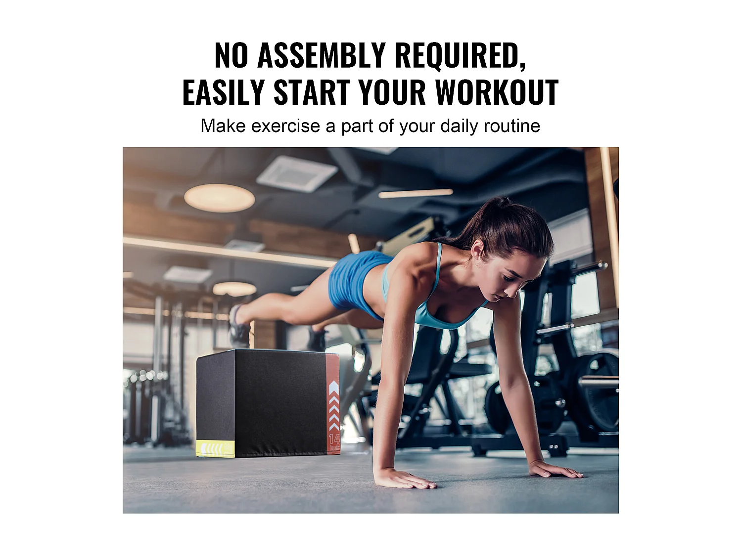 Boîte de Saut Pliométrique SucceBuy, 3 en 1, Boîte à Saut 40 cm 35 cm 30 cm, pour Entraînement Pliométrique Step-up