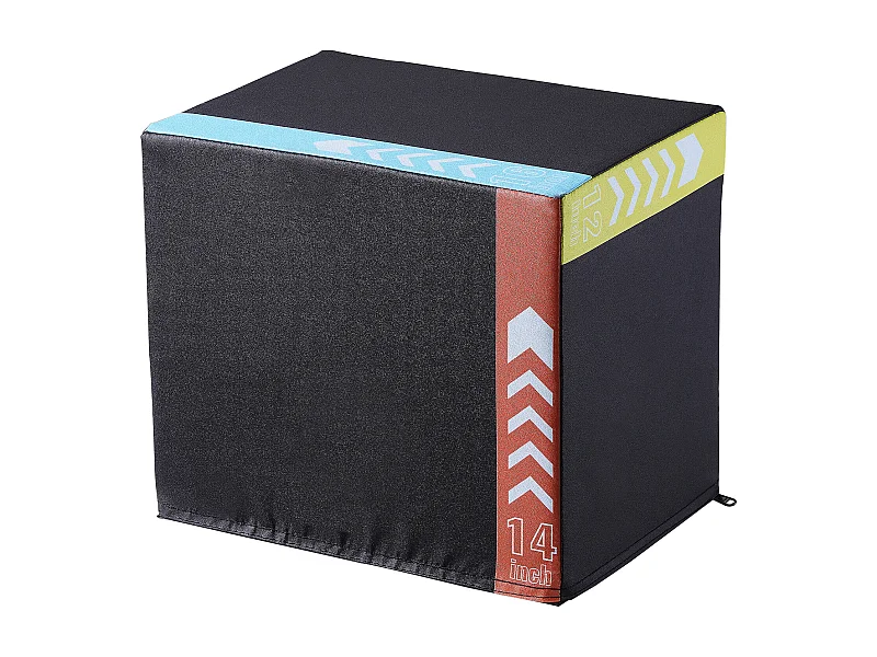 Boîte de Saut Pliométrique SucceBuy, 3 en 1, Boîte à Saut 40 cm 35 cm 30 cm, pour Entraînement Pliométrique Step-up